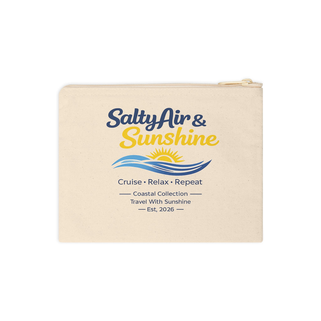 Coastal Travel Pouch Organizer